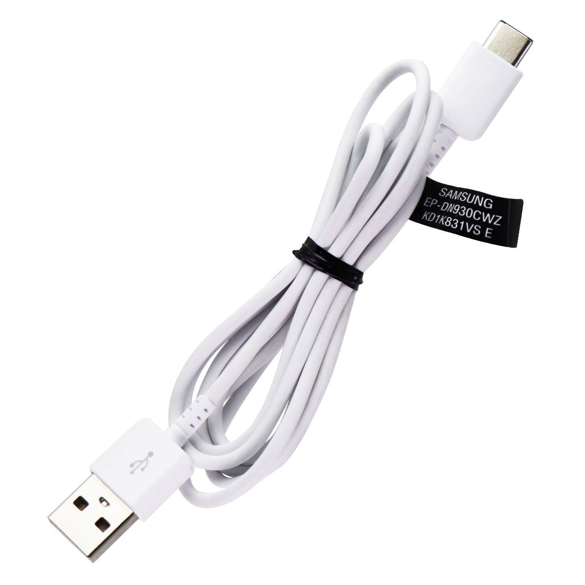 Champagne Absoluut Revolutionair Samsung (3.3-Ft) USB-C to USB Charge / Sync OEM Cable - White (EP-DN930CWZ)  (Used) - Walmart.com