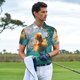 thumbnail image 3 of Fotbe Underwater Swimming Duck Camiseta Polo de Golf para Hombre con Estampado – Camisa Deportiva Transpirable con Cuello Abotonado-Medium, 3 of 6