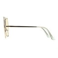 thumbnail image 4 of Hexagon Shape Sunglasses Womens Oversized Fashion Shades UV 400 Gold, Beige, 4 of 4