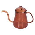 thumbnail image 1 of Coffee Kettle, Heat  Borosilicate Glass Stable Teapot  For Kitchen For Bedroom ,Green,Coffee,Blue, 1 of 8