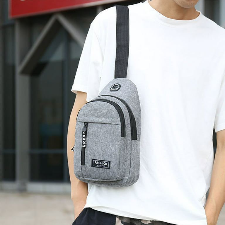 KL928 Men's Messenger Bag - Crossbody Shoulder Bags Travel Bag Man Purse Casual Sling Pack for Work Business