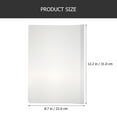 thumbnail image 2 of 10Pcs Sliding Bar Report Covers A4 File Folders Clear File Organizers Resume File Binders, 2 of 9