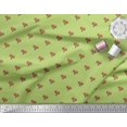 thumbnail image 2 of Soimoi Viscose Chiffon Fabric Elephant Face Animal Print Sewing Fabric Yard 42 Inch Wide, 2 of 3