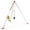 1800 lbs, variant on 2600 lbs Confined Space Rescue Tripod, Safety Rescue Tripod with 98' Wire, Confined Space Tripod Kit with Harness, Storage Bag for Cable Ditches