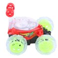 thumbnail image 3 of RC Stunt Car 360 grados Rolling Flash luz LED juguete de control remoto con cable USB (Rad), 3 of 8