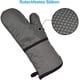thumbnail image 3 of Guante de silicona para horno Good Grips, guantes para hornear resistentes al calor, guantes de cocina grises extra largos con franja de silicona antideslizante para asar y hornear, 3 of 8