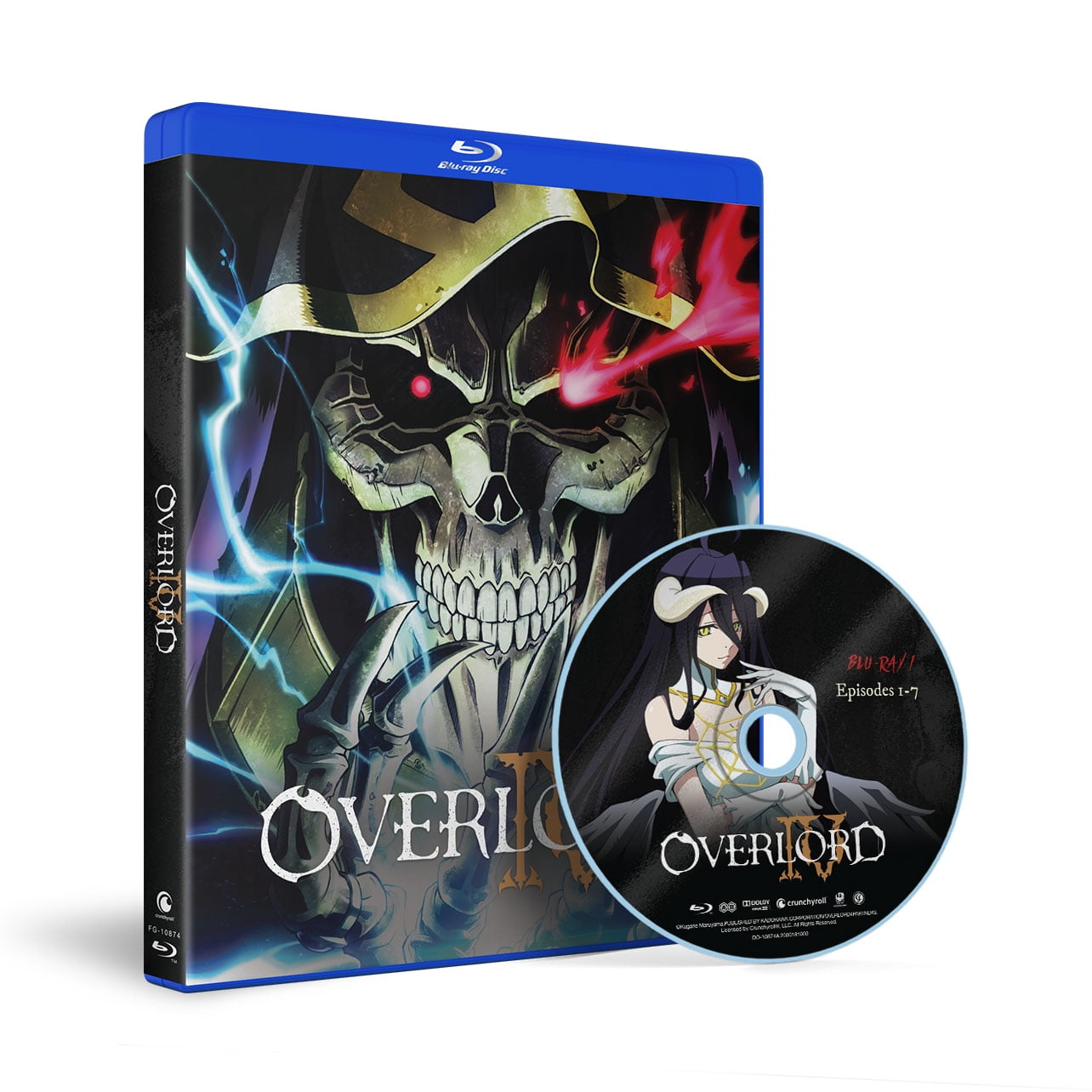 Crunchyroll Overlord IV Season 4 Blu-ray, Funimation Sds, Two-Disc