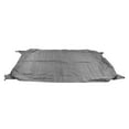 thumbnail image 3 of Table Tennis Table Cover, 210D Oxford Cloth Table Dustproof Cover Rainproof  Tear Resistance Silver Coated Design  For Patio Grey, 3 of 8