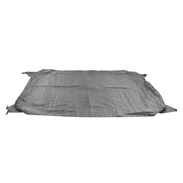 Housse de Table de Tennis de Table, Design Argenté avec Verrouillage, Résistant à la Pluie et aux Déchirures, Housse Anti-Poussière pour Patio Gris