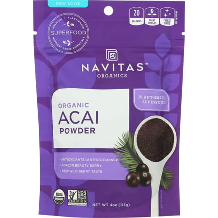 Navitas Organics Acai Powder, 4.0 Oz, 38 Servings