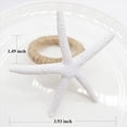 thumbnail image 4 of Servilleteros Hechos una Mano con Forma de Estrella de Mar, Juego de 32, Servilletero de Imitación de Estrella de Mar para Bodas, Fiestas, Mesas de Comedor, 4 of 5