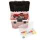 thumbnail image 3 of Caja organizadora de herramientas Stalwart Pink con 4 compartimentos, 3 of 6
