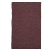 Colonial Mills Courtyard Braided Purple Area Rugs 8"x28" (SET 13)
