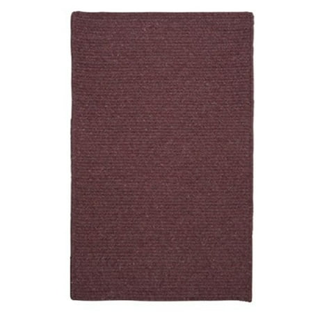 Colonial Mills Courtyard Braided Purple Area Rugs 8"x28" (SET 13)