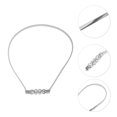 thumbnail image 4 of Unique Bargains 1 Pc Waist Chain Fashionable Spring Adjustable Waist Cord for Women Silver Tone, 4 of 6