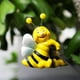thumbnail image 4 of Juego de 2 bonitas estatuas de abejas para jardín | Decoración de exterior de resina resistente a la intemperie para macetas, patios y jardineras de interior | Decoración primaveral, 4 of 4