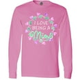 thumbnail image 3 of Inktastic I Love Being a Mimi- Circle of Hearts Long Sleeve T-Shirt, 3 of 5