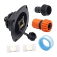 thumbnail image 2 of koolsoo RV City Water Inlet with Check Compact Replacement for Caravans RV Boat black, 2 of 9