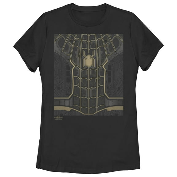 Women's Marvel Spider-Man: No Way Home Black Suit Graphic Tee Black Large