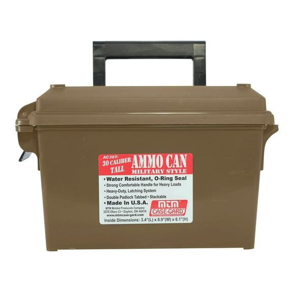 MTM Ammo Can 30 Caliber, Tall, Dark Earth