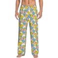 thumbnail image 2 of Lsque Colorful Duck Print Men's Pajama Pants, Lounge Pant - Comfortable Home Wear,Elastic Waistband, Stylish Design-XX-Large, 2 of 9