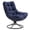 Blue, variant on 360-Degree Swivel Outdoor Lounge Chair with Durable Frame for Patio, Porch, and Yard Relaxation