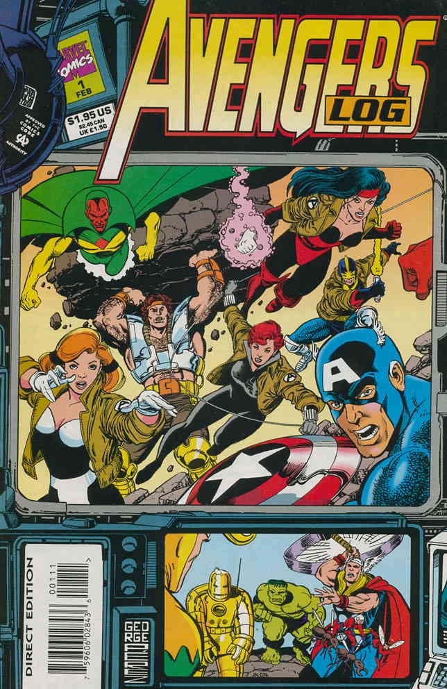 Cover of The Avengers Log #1