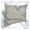 thumbnail image 3 of Chinoiserie Pillow Cover Green White Floral Rectangle Lumbar Pillow Case Set of 2 Asian Oriental Decorative Pillow Home Cotton Linen 20x26in Vintage Cushion Cases for Sofa Car Indoor Couch, 3 of 9