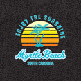 thumbnail image 4 of Inktastic Summer Enjoy the Sunshine Myrtle Beach South Carolina Blue Women's Plus Size T-Shirt, 4 of 5