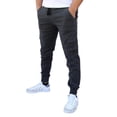 thumbnail image 4 of Jogger cargo de gabardina stretch John Silver Corte skinny color gris oscuro, 4 of 4