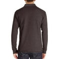 thumbnail image 3 of Kukoosong Men's Solid Color Long Sleeve Polo Shirt with Lapel Collar and Button Pocket, Loose Fit for Casual and Office Wear Men Golf T Shirt Casual Workout Tops, 3 of 6