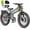 A9 Pro Max 60V70Ah Gray, variant on 52V 70AH Battery 30MPH Aniioki A8 Pro Max Electric Bike for Adults,1600W Peak,20"x4.0"Fat Tire Ebike,Dual Suspension MTB UL2849