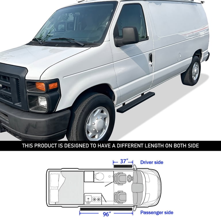 HD Ridez Running Boards For Ford Escape 2001-2007 - Polished Stainless Steel Side Steps