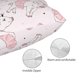 thumbnail image 3 of Balery Cute Piggy Ballerina Funda de Cojín Estampada, Regalos para Mujeres, Regalos de Amor para Ella, Regalos para Novia o Esposa, Funda de Almohada-14"x20", 3 of 6