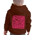 thumbnail image 6 of WOYY Toddler Girls Graphic Hoodie Palm Print Pullover Hooded Sweatshirt, Sizes 2-3T, 6 of 6