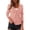 Pink, variant on GZWYHT Long Sleeve Sweaters for Women Loose Fit Tunic Tops Crewneck Sweaters Fall Fashion Tops Pullover Sweaters Shirts with Pockets Women's Winter Clothing Black L