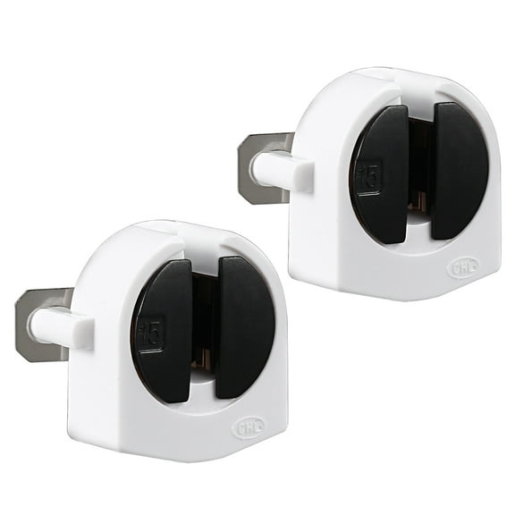 2Pcs 2A F288A T5 Light Socket G5 Base Fluorescent Lamp Holder White