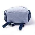 thumbnail image 4 of Mochila BLANKSMALL Seersucker para niños pequeños de 2 a 5 años, color azul marino, 4 of 7