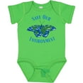 thumbnail image 3 of Inktastic Save Our Environment Earth Butterfly Boys or Girls Baby Bodysuit, 3 of 5