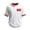 White, variant on Men's Canadian Flag Printed Short-Sleeved T Shirts Classic Round Neck Short Sleeve Summer Sports Tops Loose Comfy Breathable Casual Tee for Everyday and Holiday Activities Red S