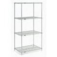 thumbnail image 4 of Global Industrial 18247Z 24 x 18 x 74 in. Nexel Poly-Z-Brite Wire Shelving, Clear, 4 of 4