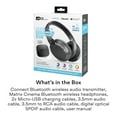 thumbnail image 6 of MEE audio Connect T1CMA Bluetooth Over-Ear Wireless Headphones for TV for Seniors & Hard of Hearing, 6 of 11