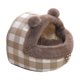 thumbnail image 2 of Cama para gatos de interior | Casa de gato plegable Cueva con alfombrilla de cojín de doble cara extraíble | Muebles para mascotas suaves y acogedores para gatos grandes y perros pequeños | Lavable, 2 of 6