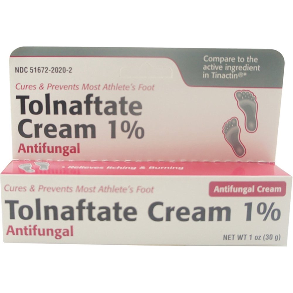 Taro Tolnaftate 1 Antifungal Cream 1 oz (Pack of 2)
