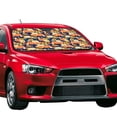 thumbnail image 2 of Kdxio fall Pumpkin Daisy Print Front Windshield Sun Shade,Folding Auto Sunshade for Car Truck SUV-Medium, 2 of 5