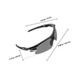thumbnail image 2 of SOPOTUTU UV Protection Grey PC Sunglasses for Men Cycling Mountain Biking 2Pcs, 2 of 8