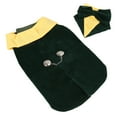 thumbnail image 4 of Traje De Perro Con Pajarita, Traje De Perro Suave Verde Oscuro Cómodo Para Perros Pequeños Para Fiesta ANGGREK  Otros, 4 of 8