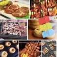thumbnail image 4 of Yirtree Silicone Basting Pastry & BBQ Brush Set - 5 PCS Silicone BBQ Pastry Oil Brush Turkey Baster,Barbecue Utensil use for Grilling and Marinating, 4 of 5