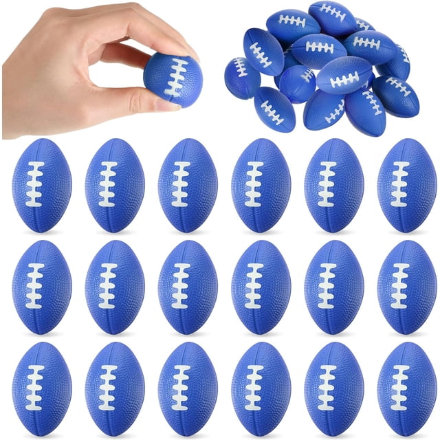 16 pelotas de fútbol de espuma de 2.1 pulgadas, pequeña bola de juguete deportiva para niños y adultos, regalo del día del juego, bolsa de regalo de San Valentín, escuela, cumpleaños