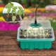 thumbnail image 5 of Bandejas de semillas para plantas de inicio Wdftyju con luz de cultivo Verde 10 Uds, 5 of 6